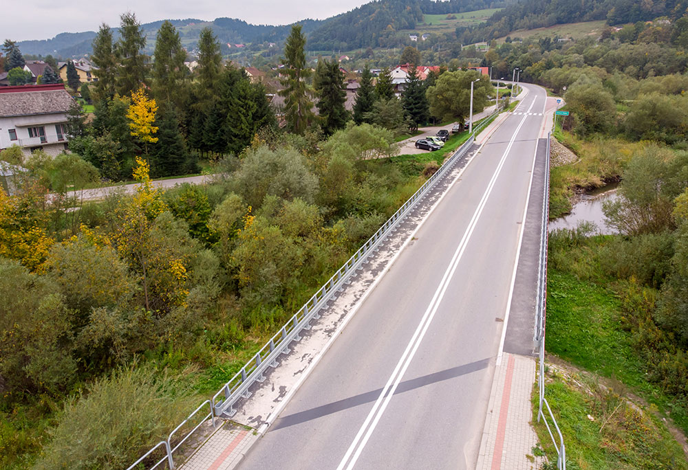 Przebudowa dróg powiatowych nr 1576 K Nowy Sącz - Florynka w km 9+068 - 9+879 i nr 1575 K Królowa Górna - Ptaszkowa - Grybów w km 0+007 - 0+041